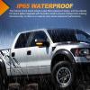 imageNilight Side Mirror Marker Light Switchback Amber Turn Signals White Day Running Lights Smoked Lens Plug and Play Compatible With 20092014 Ford F150 20102014 RaptorFord 20082014 F15020102014 Raptor