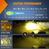 imageNilight Side Shooter LED Pods 2PCS 65 Inch 60W Flood Spot Beam Combo Light Bar LED Fog Driving Lighting Work Lamp for Truck ATV UTV Boat2Pcs 4Inch 48W Lights Amber