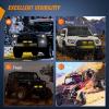 imageNilight Side Shooter LED Pods 2PCS 65 Inch 60W Flood Spot Beam Combo Light Bar LED Fog Driving Lighting Work Lamp for Truck ATV UTV Boat2Pcs Amber Side Shooter Lights