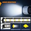 imageNilight Single Row LED Light Bar UltraSlim Spot Pods 2PCS 7 Inch 18W Fog Light Driving Work Roof Bumper Lighting for Offroad 4x4 Trucks Polaris RZR SUV ATV UTV13 Inch Flood Spot Lights
