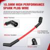 imageNilight Spark Plug Wire 105 mm Straight Boots High Performance Ignition Wire Compatible with Chevy SBC BBC 305 350 454 Electronic V8 Engine with HEI DistributorLSx LS1 LS2 LS3 LS6 LS7