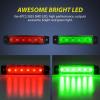 imageNilight TL14 10PCS 38 6 Amber Indicator Rear Side Truck Trailer RV Cab Boat Bus Lorry LED Marker Clearance LightRed Green