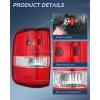 imageNilight Taillight Assembly Compatible with 2004 2005 2006 2007 2008 Ford F150 Rear Tail Light Lamp Replacement OE Style Driver Side and Passenger SideDriver Side