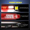 imageNilight Third Brake Light Tail High Mount 3rd Stop Cargo Reverse LED Lights Red Lens Compatible with Chevy Colorado and GMC Canyon 2004 2005 2006 2007 2008 2009 2010 2011 2012 Pickup TruckRed Lens