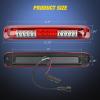 imageNilight Third Brake Light Tail High Mount 3rd Stop Cargo Reverse LED Lights Red Lens Compatible with Chevy Colorado and GMC Canyon 2004 2005 2006 2007 2008 2009 2010 2011 2012 Pickup TruckRed Lens