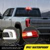 imageNilight Third Brake Light Tail High Mount 3rd Stop Cargo Reverse LED Lights Red Lens Compatible with Chevy Colorado and GMC Canyon 2004 2005 2006 2007 2008 2009 2010 2011 2012 Pickup TruckRed Lens