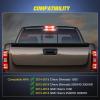 imageNilight Third Brake Light Tail High Mount 3rd Stop Cargo Reverse LED Lights Red Lens Compatible with Chevy Colorado and GMC Canyon 2004 2005 2006 2007 2008 2009 2010 2011 2012 Pickup TruckRed Lens