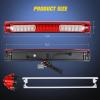 imageNilight Third Brake Light Tail High Mount 3rd Stop Cargo Reverse LED Lights Red Lens Compatible with Chevy Colorado and GMC Canyon 2004 2005 2006 2007 2008 2009 2010 2011 2012 Pickup TruckRed Lens