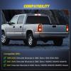 imageNilight Third Brake Light Tail High Mount 3rd Stop Cargo Reverse LED Lights Red Lens Compatible with Chevy Colorado and GMC Canyon 2004 2005 2006 2007 2008 2009 2010 2011 2012 Pickup TruckRed Lens