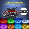 imageNilight Truck Bed Light Strip RGBIC LED Bar for Pickup Multi Dream Color DIY Music Synchronous with APP and RF Remote Control 2PCS 60 inch Cargo Lighting2Pcs RGB Bed Strip