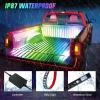 imageNilight Truck Bed Light Strip RGBIC LED Bar for Pickup Multi Dream Color DIY Music Synchronous with APP and RF Remote Control 2PCS 60 inch Cargo Lighting2Pcs RGBIC Bed Strip APP