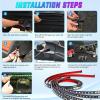 imageNilight Truck Bed Light Strip RGBIC LED Bar for Pickup Multi Dream Color DIY Music Synchronous with APP and RF Remote Control 2PCS 60 inch Cargo Lighting4Pcs Underglow Light Strip