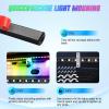 imageNilight Truck Bed Light Strip RGBIC LED Bar for Pickup Multi Dream Color DIY Music Synchronous with APP and RF Remote Control 2PCS 60 inch Cargo Lighting2Pcs RGBIC Bed Strip APP