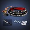 imageNilight Truck Tailgate Light Strip 60quot Aluminum FrameTriple Row Light Bar 1200 LED w Red Running Brake White Reverse Light Red Sequential Turn Signal48 Tailgate Light Strip