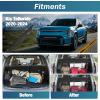 imageNilight Trunk Cargo Cover for Jeep Grand Cherokee L 3 Row 2021 2022 2023 2024 2025 Retractable Security Shade Rear Cargo Cover with Trunk Storage Net20202025 Kia Tellurid