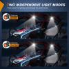 imageNilight UTV Dome Light Universal 1520 Roll Bar Mount LED Interior Spot Flood Combo Beam LED Lights for UTVs ATVs CanAm Polaris RZR Dune Buggy Golf Cart OffRoad Vehicle Boat2PCS UTV Dome Light