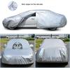 imageNilight Waterproof Car Cover All Weather Snowproof UV Protection Windproof Outdoor Full car Cover Oxford Material Door Shape Zipper Design Universal Fit for Sedan Length 186 to 193 inchFit Sedan 200 to 215 inch