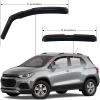 imageNilight in Channel Window Deflectors for Chevrolet Chevy Trax 2014 2015 2016 2017 2018 2019 2020 2021 2022 2023 Buick Encore 20132023 Vent Window Visors Rain Guards4PCSChevy Trax 20142023