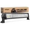 imageNilight  18016CA 22Inch 270W Triple Row 27000LM Flood Spot Combo Beam Led Bar Driving and Off Road Lights for Trucks and Boats 2 Years Warranty White