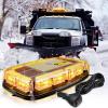 imageNilight 12 Inch Roof Top Strobe Lights 48LED Hazard Light Emergency Safety Warning LED Flashing Bar Magnetic Mount 12V 24V Cars Trucks Tractors Snow Plows Construction VehiclesAmber