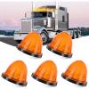 imageNilight 4PCS 39 Inch 3 Led Truck Trailer Light Front Rear LED Side Marker Lights Clearance Indicator Lamp Waterproof Sealed Surface Mounted LED Marker LightAmber 18LED 2Heavy Duty Trucks