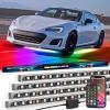 4Pcs Aluminum Underglow Strip Lights Dream Color 4Pcs Aluminum Underglow Strip Lights Dream Color