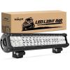 imageNilight 60004CA 17quot 108W LED Light Bar Spot Flood Combo Beam IP67 Waterproof Adjustable Mounting Bracket