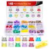 140Pcs Low Profile Mini Fuse 140Pcs Low Profile Mini Fuse