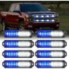 Blue/White Lights 8Pcs Blue/White Lights 8Pcs