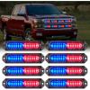 Red/Blue Lights 8Pcs Red/Blue Lights 8Pcs