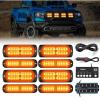 Amber Lights w/Controller 8Pcs Amber Lights w/Controller 8Pcs