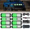 Green/White Lights w/Controller 8Pcs Green/White Lights w/Controller 8Pcs