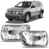 imageNilight Fog Light Assembly Compatible with 1999 2000 2001 2002 Chevy Silverado 1500 2500 20012002 3500 Chevy Silverado 20002006 Suburban Tahoe20022009 Trailblazer20032008 Ascender