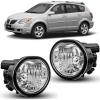 imageNilight Fog Light Assembly Compatible with 2006 2007 2008 2009 2010 2011 2012 2013 Toyota Yaris Camry Corolla Venza Matrix Prius RAV4 Solara Avalon Highlander LEXUS LX570 RX35020032008 MatrixVibe20042010 Scion TC