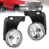 imageNilight Fog Lights Assembly Compatible with 2013 2014 2015 2016 2017 2018 Dodge Ram 1500 20192021 RAM 1500 Classic Not Fit for Rebel Model Fog Light Replacement Clear Lens 2 Years WarrantyDodge Ram 19942002 Clear
