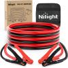 imageNilight Jumper Cables for Car Battery 2 Gauge 20 FT Booster Cable Heavy Duty 800 A CCA with Carrying Bag Jump Start Emergency Kit Pickup Truck RV Vans SUV10 Guage 12 FT