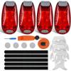 3LED Safety Light-Red 3LED Safety Light-Red