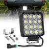 imageNilight Led Pods 2Pcs 18W 1260LM Flood Off Road Lights Super Bright Driving Work Fog Lamps for Trucks Pickup Golf Cart SUV ATV UTV 4x4 Van Camper Boat48W Ranger Backup Light