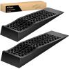 imageNilight Low Profile Car Ramps Portable Drive on Service Ramp for Support Jack Vehicle Maintenance 10000lb GVW Capacity 2 PackSize A