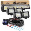 20Inc Lights+4Pcs 4Inch Lights+Wiring Harness 20Inc Lights+4Pcs 4Inch Lights+Wiring Harness