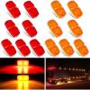 14Pcs Amber Red 14Pcs Amber Red