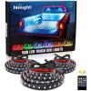 imageNilight Truck Bed Light Strip RGBIC LED Bar for Pickup Multi Dream Color DIY Music Synchronous with APP and RF Remote Control 3PCS 60 inch Cargo LightingRGB Red  Green  Blue