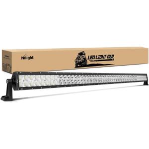 imageLED Light Bar Nilight 52 Inch LED Work Light Spot Flood Combo LED Lights Led Bar Driving Off Road Lights2 Years Warranty52Inch Light Bar