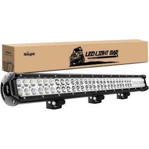 imageNilight  60009CA 31quot 198W Led Light Bar Flood Spot Combo Off Road Work Light Driving Fog Lights for SUV Boat 4x4 Jeep Lamp2 Years Warranty