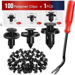 imageNilight 120PCS Car Retainer Clips Fastener Remover 6mm 76mm 8mm 88mm10mm Expansion Screws Replacement Kit Bumper Push Rivet Clips for GM Ford Honda Chrysler 1 PC Fastener RemoverFor Subaru