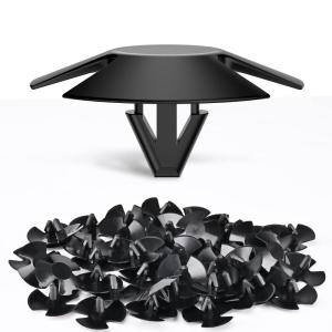 imageNilight 200PCS Car Retainer Clips 6mm 7mm 8mm 9mm 10mm Expansion Screws Replacement Kit Bumper Push Rivet Clips for GM Ford Toyota Honda Chrysler Nissan50Pcs Clips 87mm