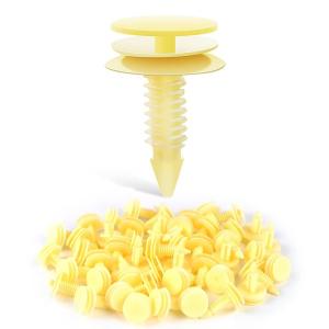 imageNilight 200PCS Car Retainer Clips 6mm 7mm 8mm 9mm 10mm Expansion Screws Replacement Kit Bumper Push Rivet Clips for GM Ford Toyota Honda Chrysler Nissan50 Clips 8mm