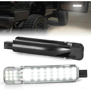 imageNilight 2PCS LED Interior Door Panel Light Courtesy Warning Lights Aqua Beam Plug and Play for Toyota Avalon Sienna Venza Camry Prius 4Runner Lexus IS ES GS LS RX GX LXWhite