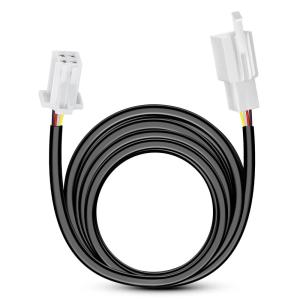 imageNilight 2PCS Plug and Play 22AWG 5Feet Wiring Harness Switch Extension Kit for Off Road LED Work Light Bar4Pin Switch Extension 1pc