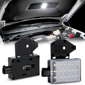 imageNilight 2pcs Under Hood Light Strip 42LED Waterproof Underhood Work Light with OnOff Switch Blade Fuse Engine Bay Repair Light White 12V for Car Truck SUVfor Ram Dakota Charger  Wrangler Grand Cherokee